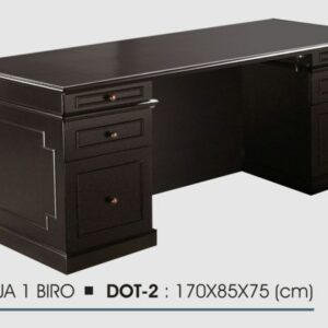 Meja Kantor Donati Meja 1 Biro DOT - 2 (Melamic Series)