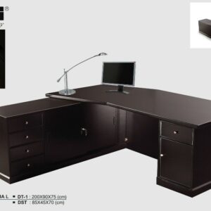 Meja Kantor Donati Meja L type DT - 1 (Melamic Series)